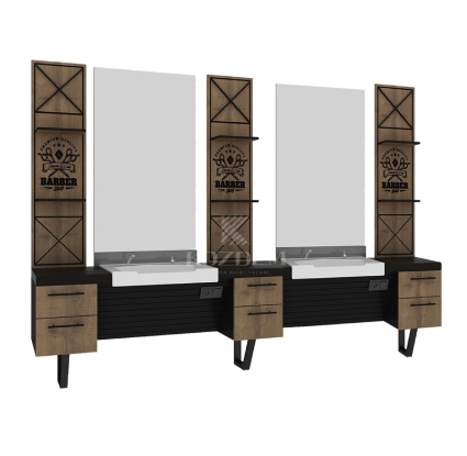 Double Block Barber Unit ( KD 107)